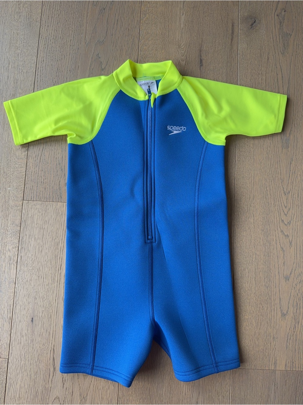 Speedo Baby-Boys Swimsuit Infant to Big Kid UPF 50+ Learn to SwimRash Guard Set